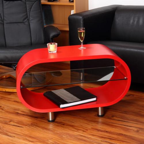 TABLE basse, meuble d'appoint, modèle ELLIPSE, 3 coloris