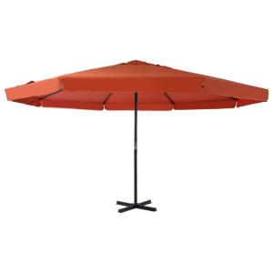 TOILE de rechange pour parasol, 5 mètres, 9 coloris disponibles