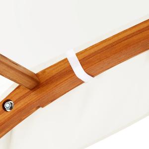 HAMAC JARDIN bois, 2 places avec toit amovible