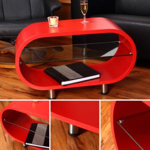 TABLE basse, meuble d'appoint, modèle ELLIPSE, 3 coloris