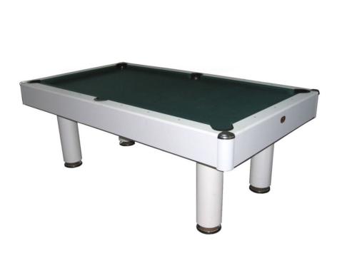 Table BILLARD blanche, table à manger, plateau ping-pong