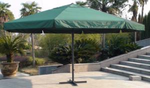 PARASOL XXL, aluminium, 600 cm, toile 9 coloris disponibles