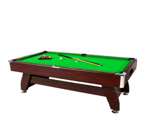 BILLARD PRO 8 Ft, 245 cm, Bois marron, tapis vert