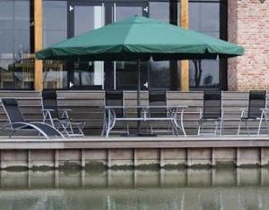 PARASOL XXL, aluminium, 600 cm, toile 9 coloris disponibles