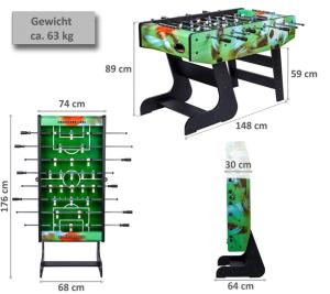 BABYFOOT pliable 60 kg, vert, design décor