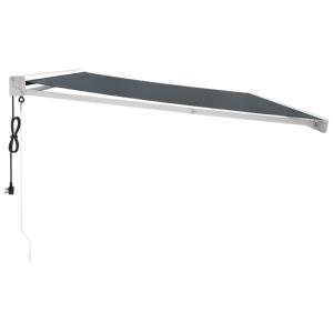 STORE BANNE coffre intégral 350 x 250 cm, motorisé, anthracite