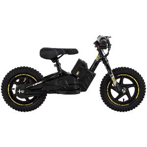 VELO ELECTRIQUE enfant, 250 watts, roues 12 pouces, 3 coloris