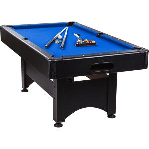 BILLARD type PRO 6 Ft, Noir, 3 coloris de tapis