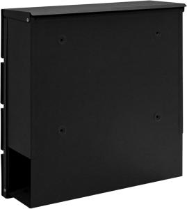 Boîte aux lettres sur pieds anthracite, modèle LUNA