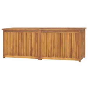 COFFRE de rangement, 150 cm en bois de teck massif