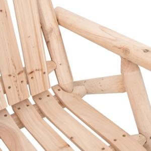 Fauteuil à bascule ALOA, rocking Chair, bois épicéa naturel
