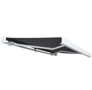 STORE BANNE coffre intégral 350 x 250 cm, motorisé, anthracite