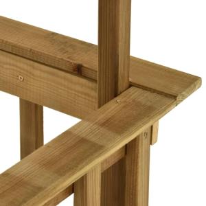 ABRI extérieur en bois massif, pour barbecue