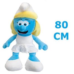 PELUCHE géante SCHTROUMPFETTE 80 cm