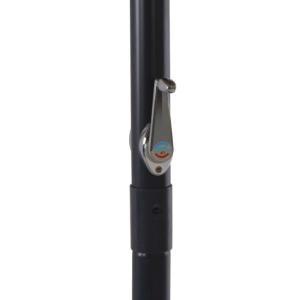 PARASOL aluminium, 5 mètres, 9 coloris disponibles